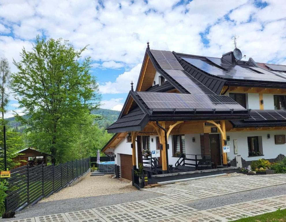 Apartament Tatravika Z Basenem I Widokiem Kościelisko Dış mekan fotoğraf