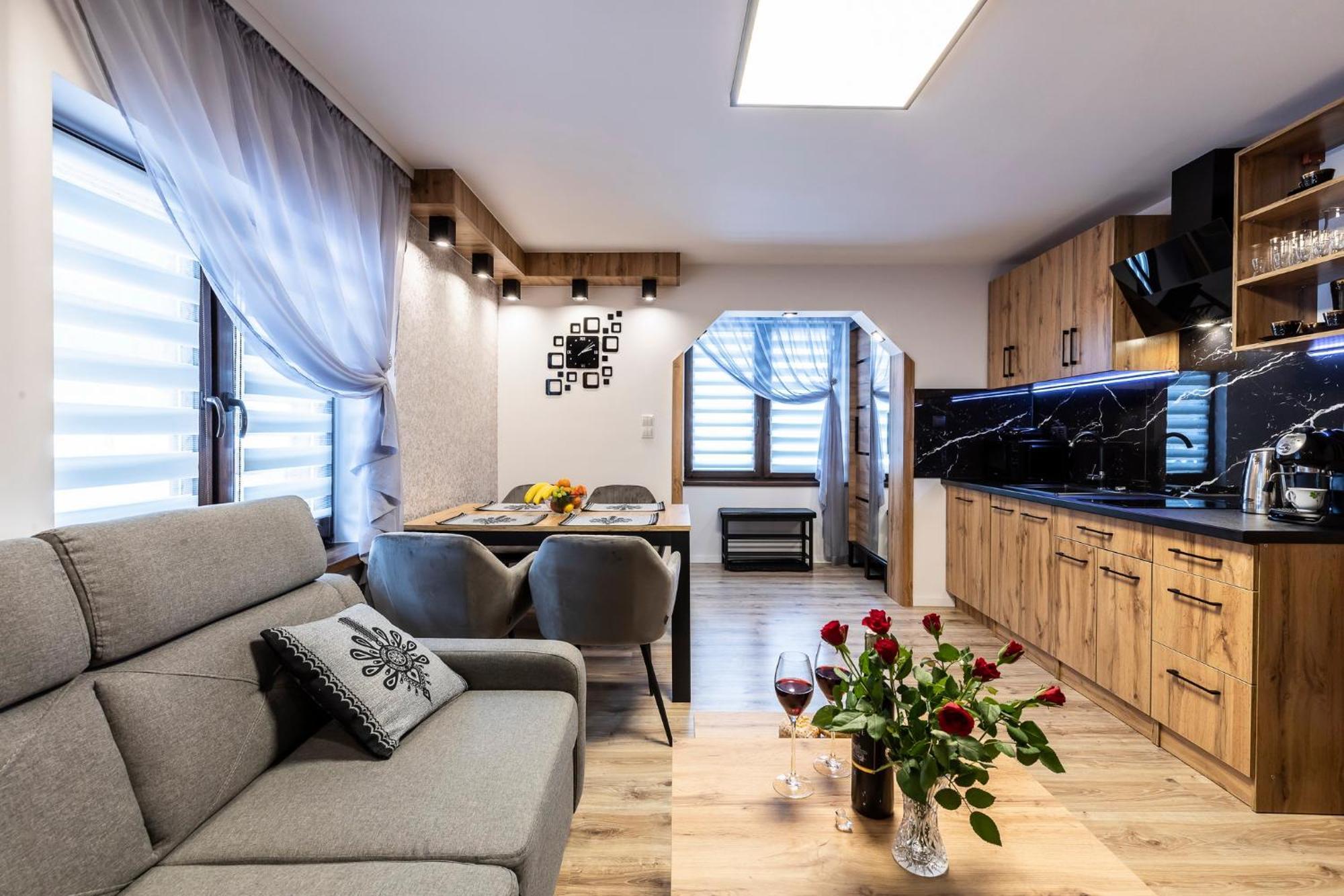 Apartament Tatravika Z Basenem I Widokiem Kościelisko Dış mekan fotoğraf