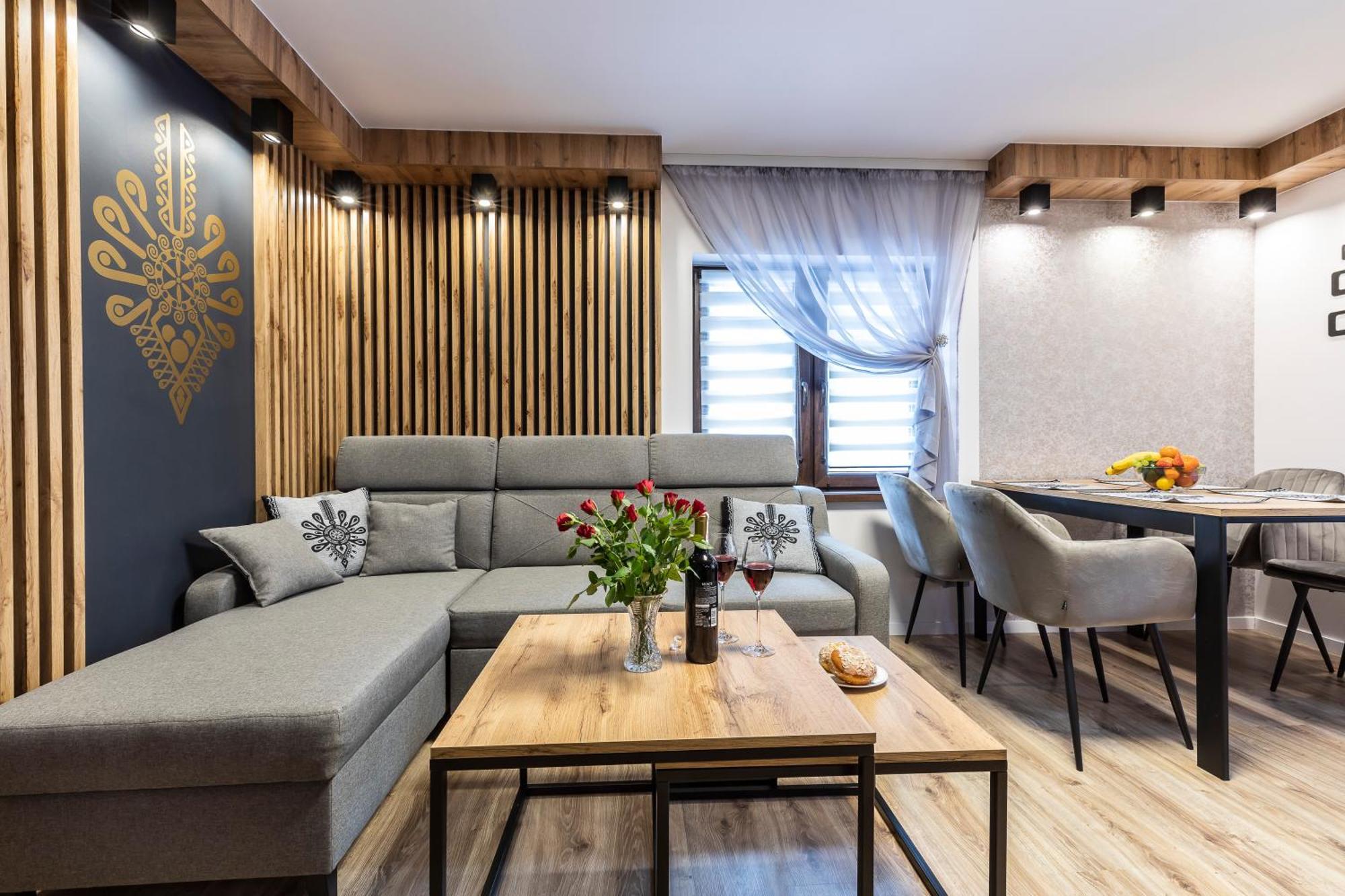 Apartament Tatravika Z Basenem I Widokiem Kościelisko Dış mekan fotoğraf
