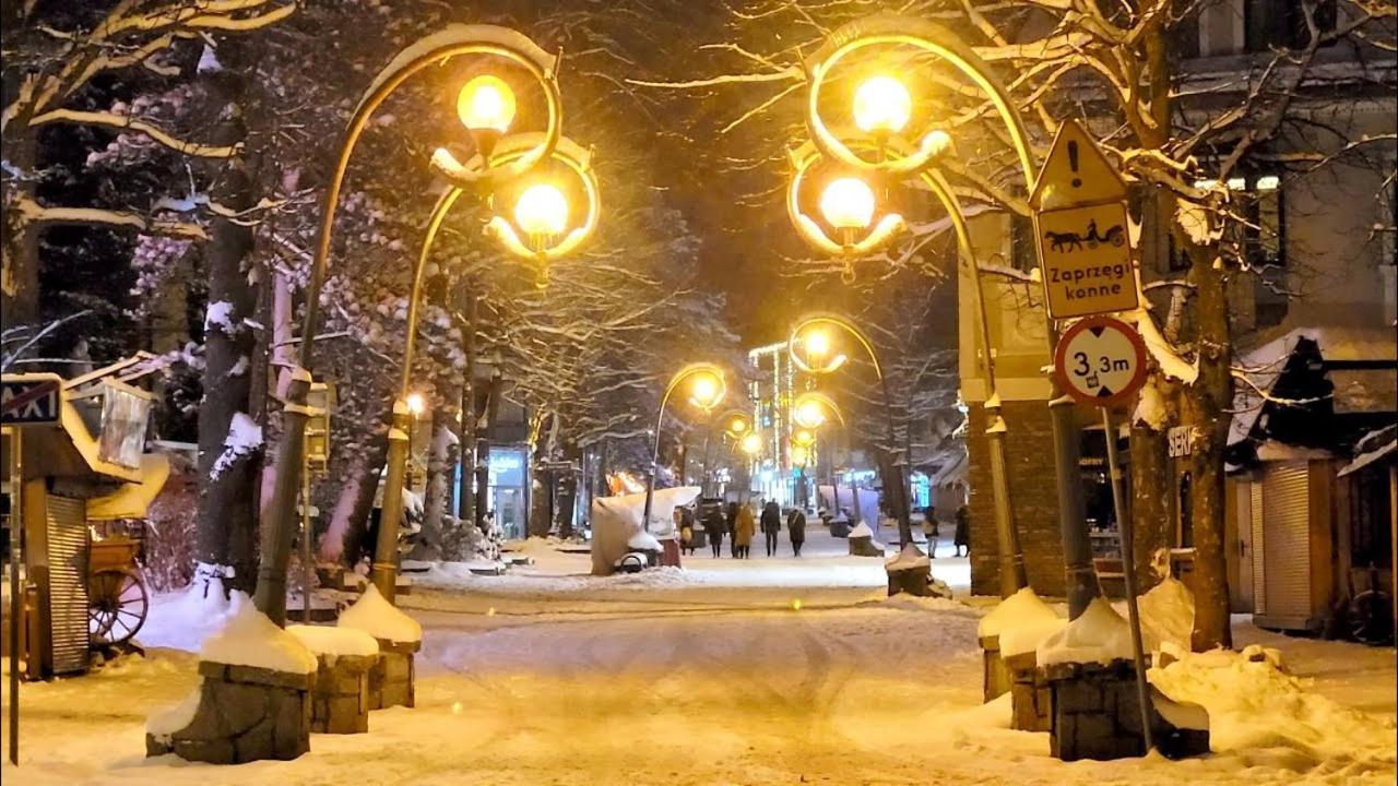 Apartament Tatravika Z Basenem I Widokiem Kościelisko Dış mekan fotoğraf