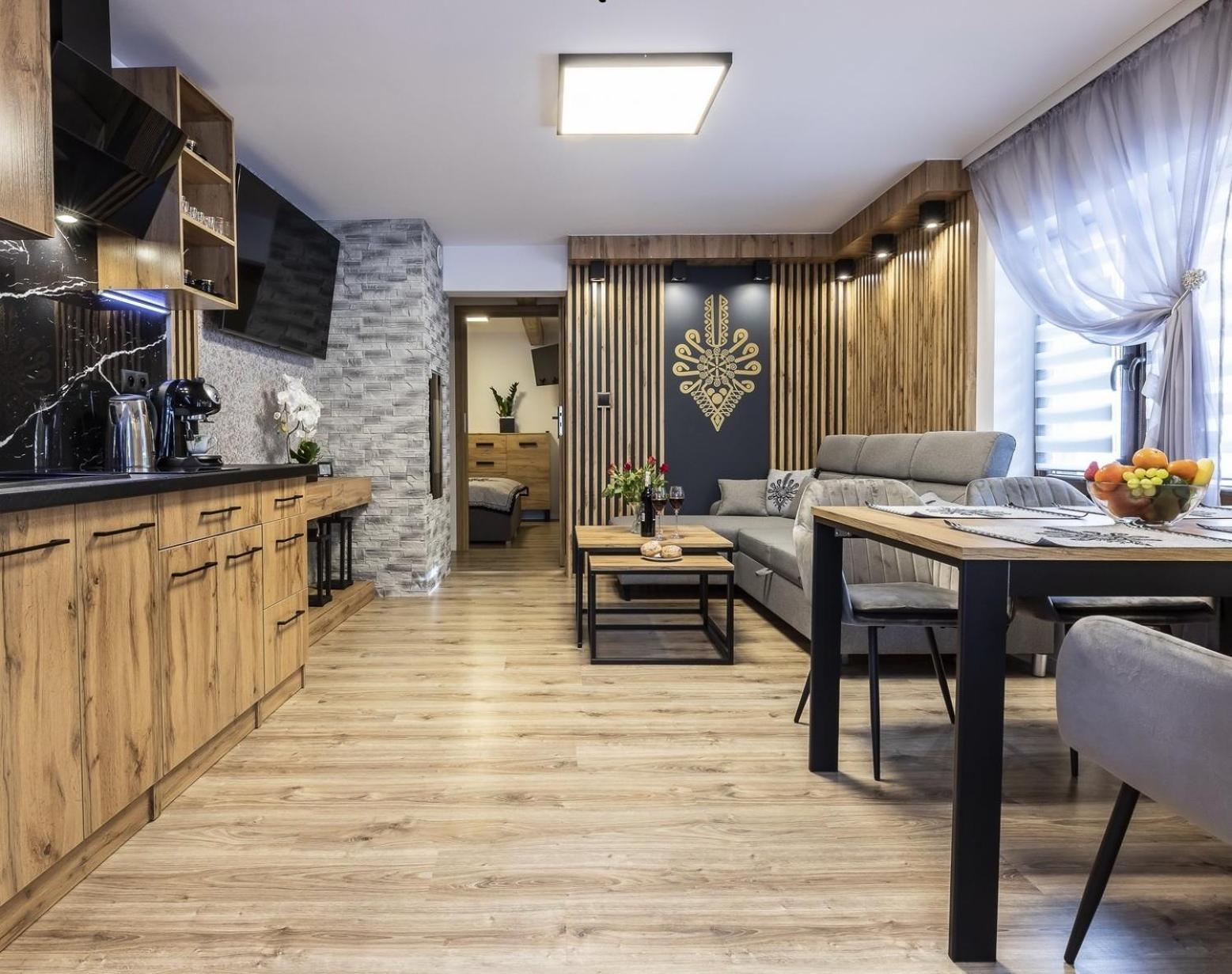 Apartament Tatravika Z Basenem I Widokiem Kościelisko Dış mekan fotoğraf