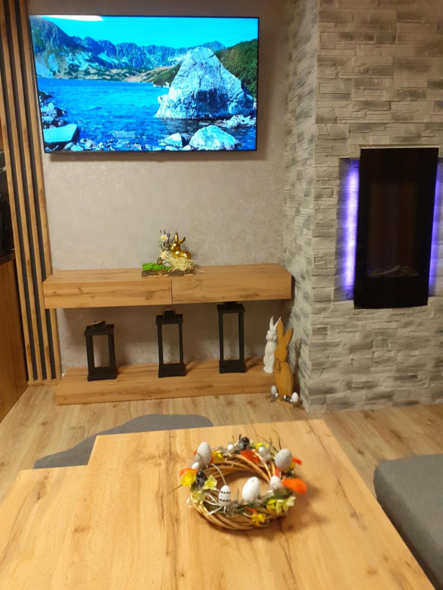 Apartament Tatravika Z Basenem I Widokiem Kościelisko Dış mekan fotoğraf